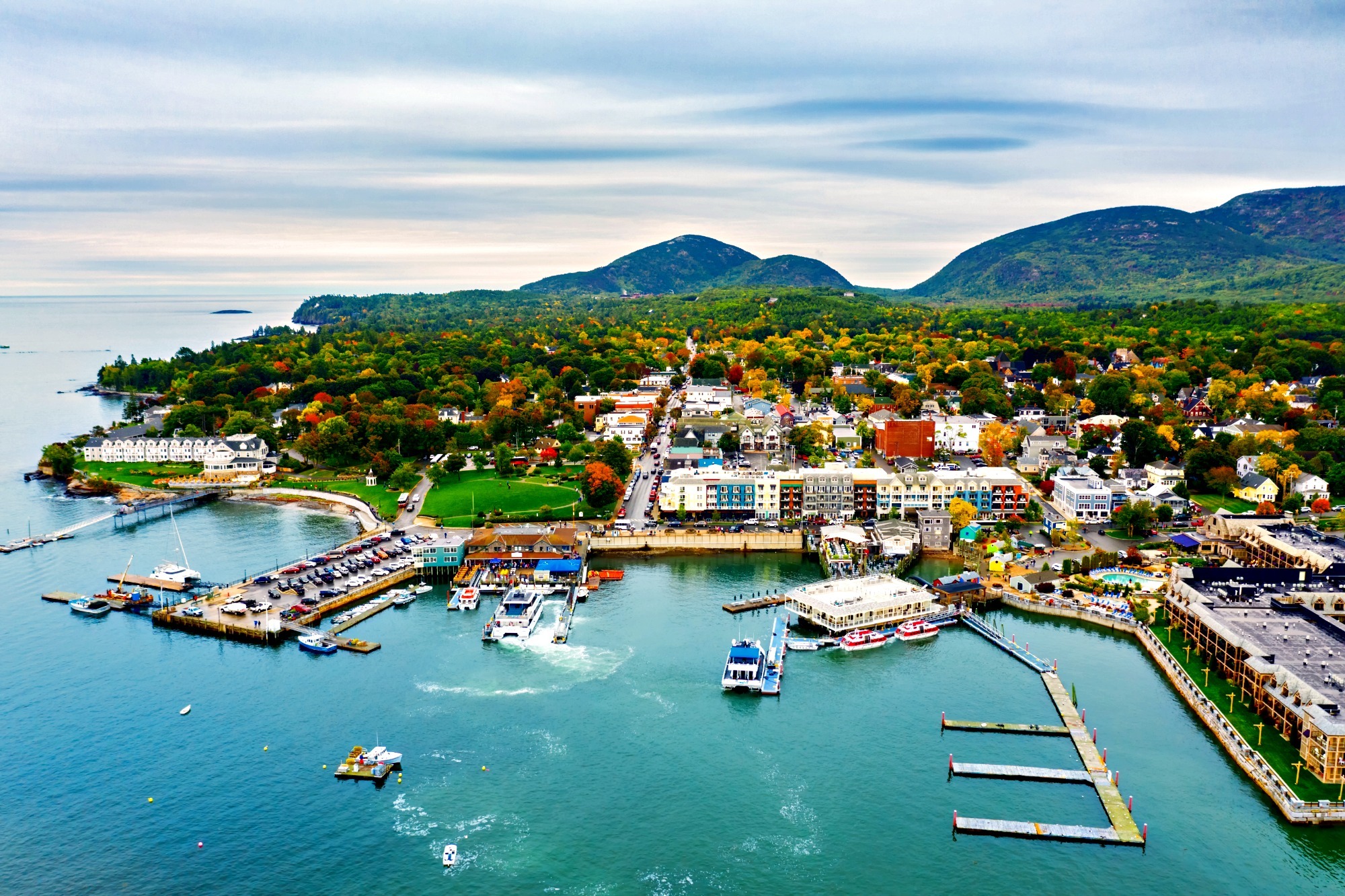 Bar Harbor Aerial