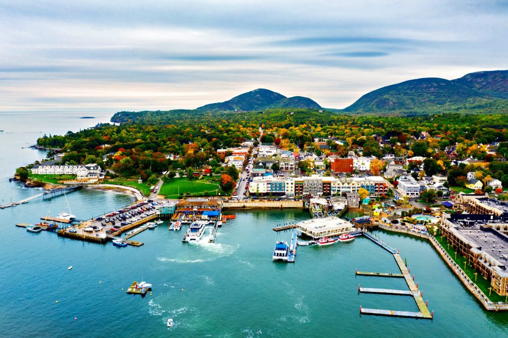 Bar Harbor Aerial