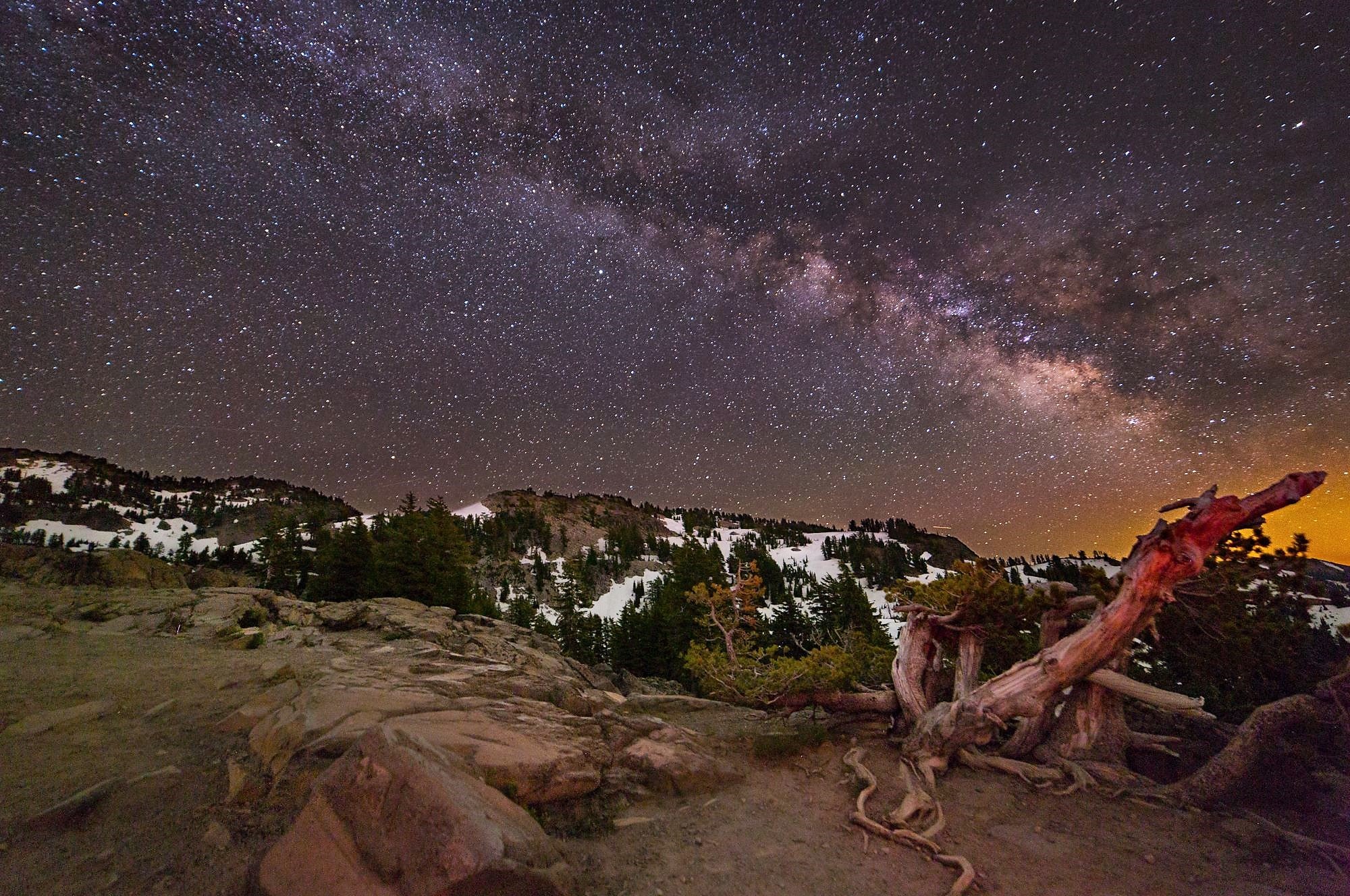 Lassen Milky Way