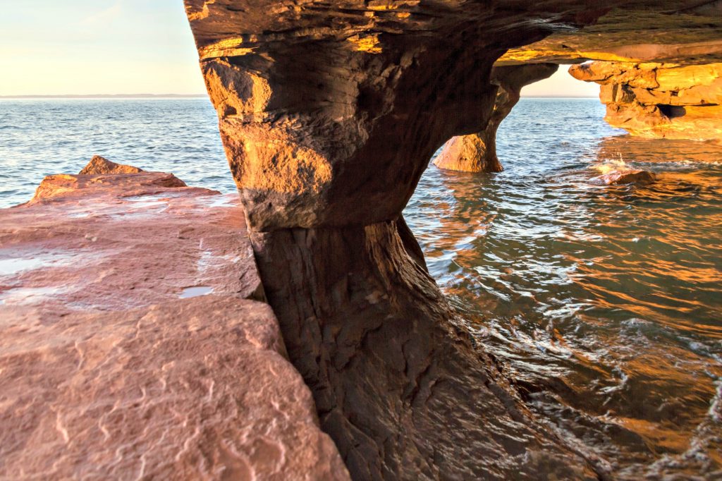 Bayfield sea cave