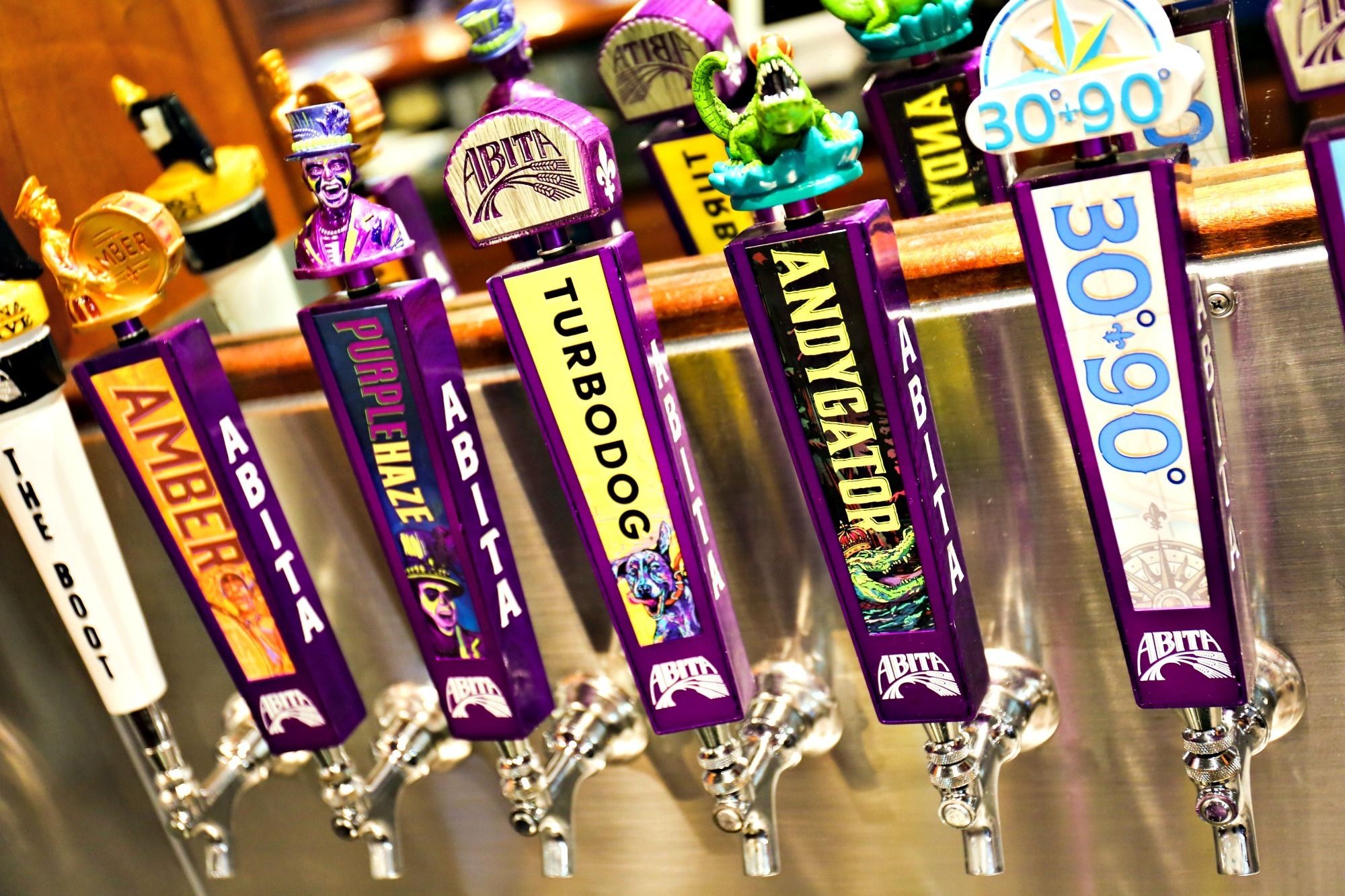 New Tap Handles-4 Abita Brewery Taps