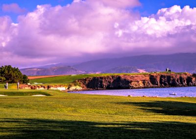 Golfing at Pebble Beach