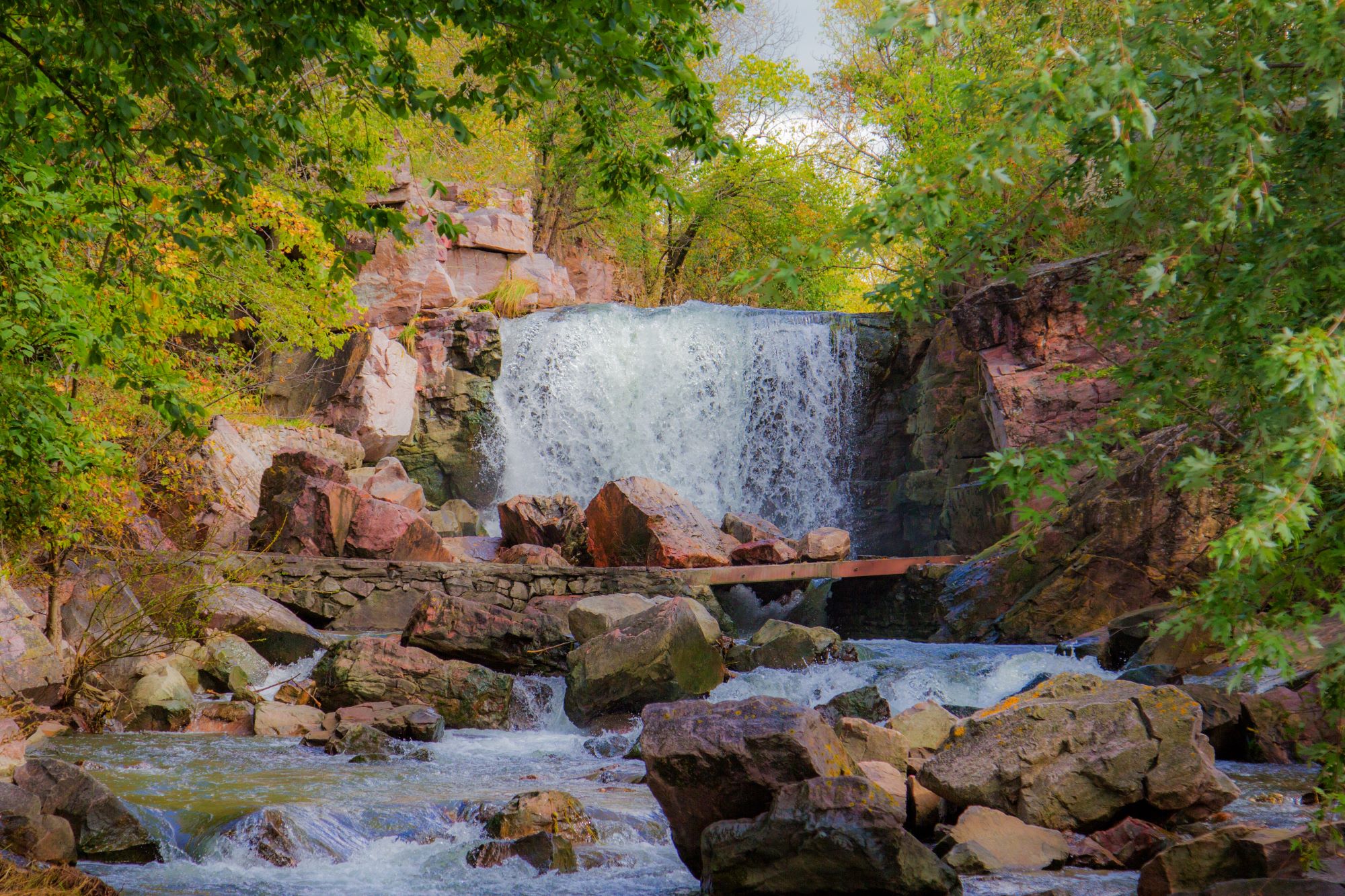 Pipestone Waterfall
