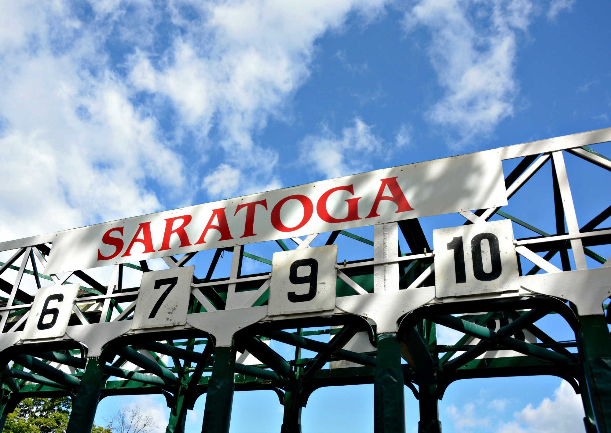 Saratoga sign Saratoga Sign