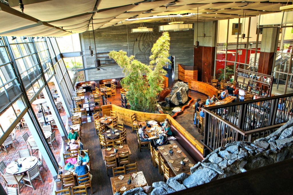 Stone Brewing Dining Room