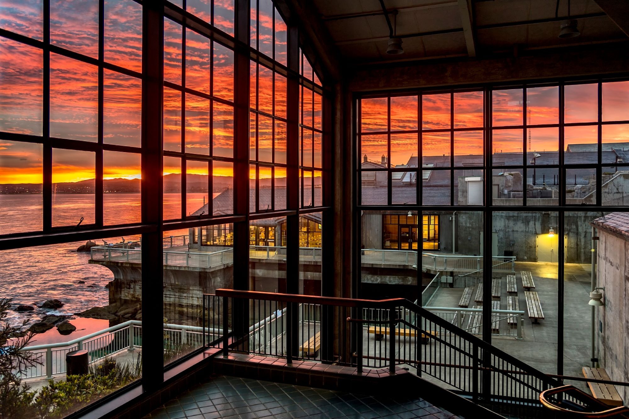 Sunrise Monterey Bay Aquarium