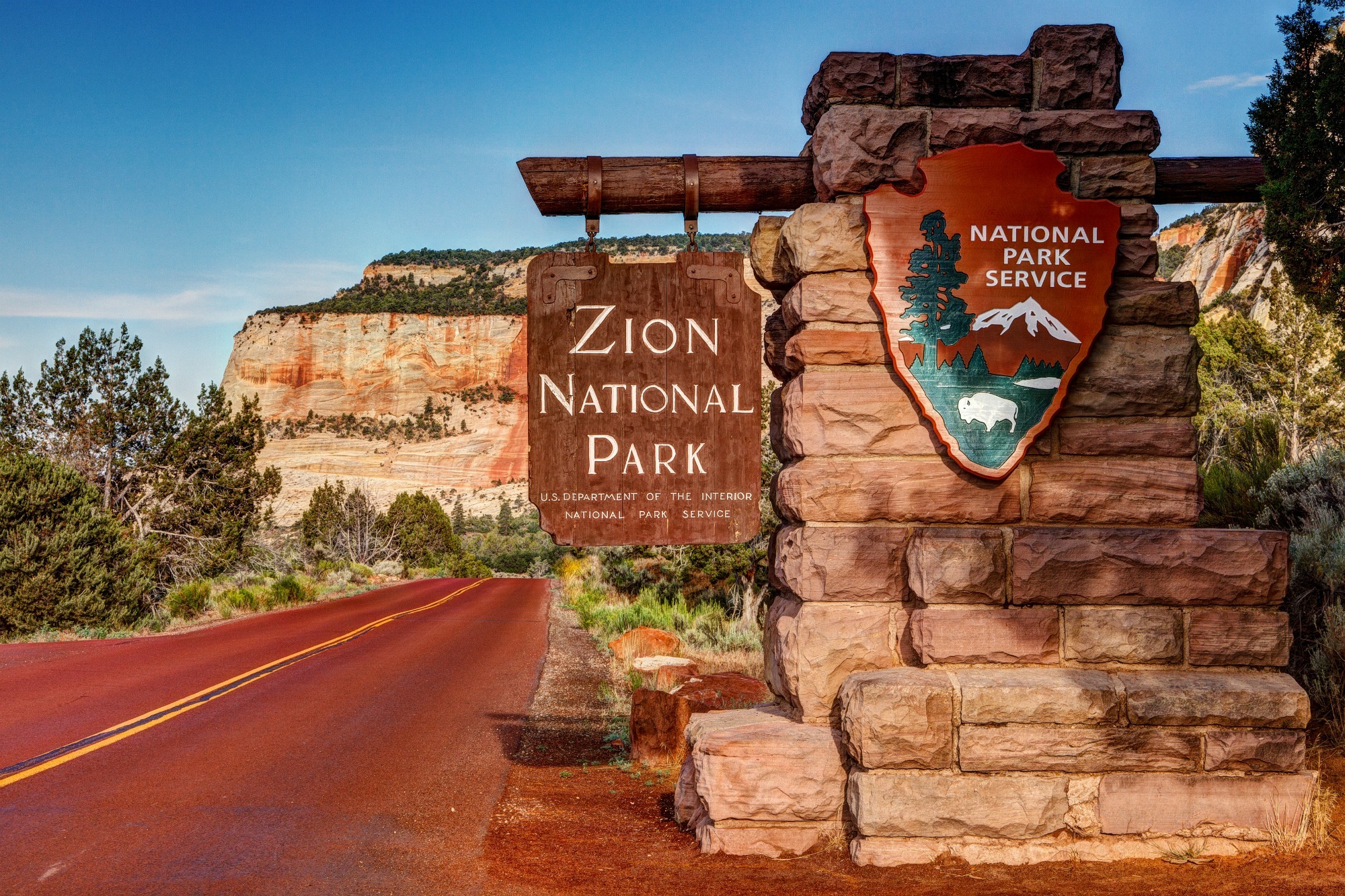 Zion sign Zion SIgn
