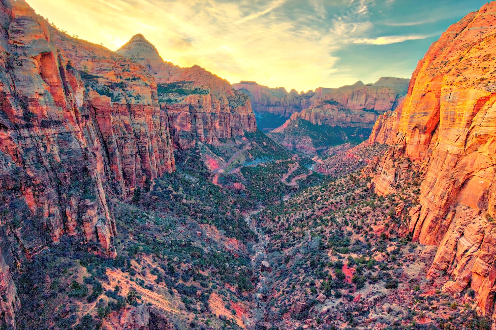 Zion sunset Zion Sunset