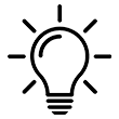 light bulb icon